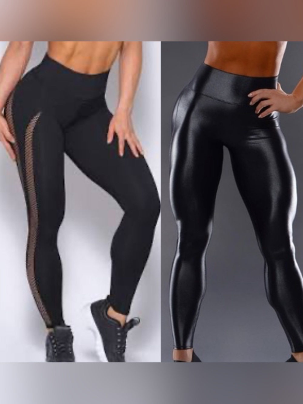Bombshell Sportswear Black Leggings Duo